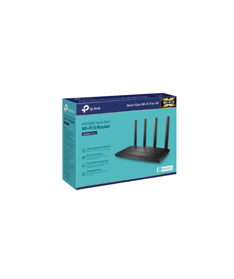 TP-Link Archer AX12 AX1500 Next-Gen WiFi 6 Router - Image 3