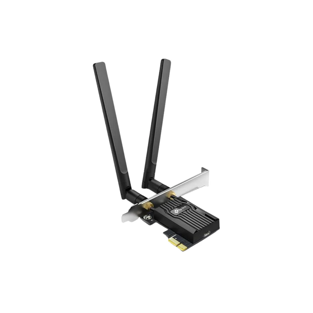 TP-Link Archer TX50E AX3000 Intel WiFi 6 Gigabit Dual Band 2.4GHz 574Mbps + 5GHz 2402Mbps Bluetooth 5.0 PCIe Internet Wireless Receiver Adapter - Image 2