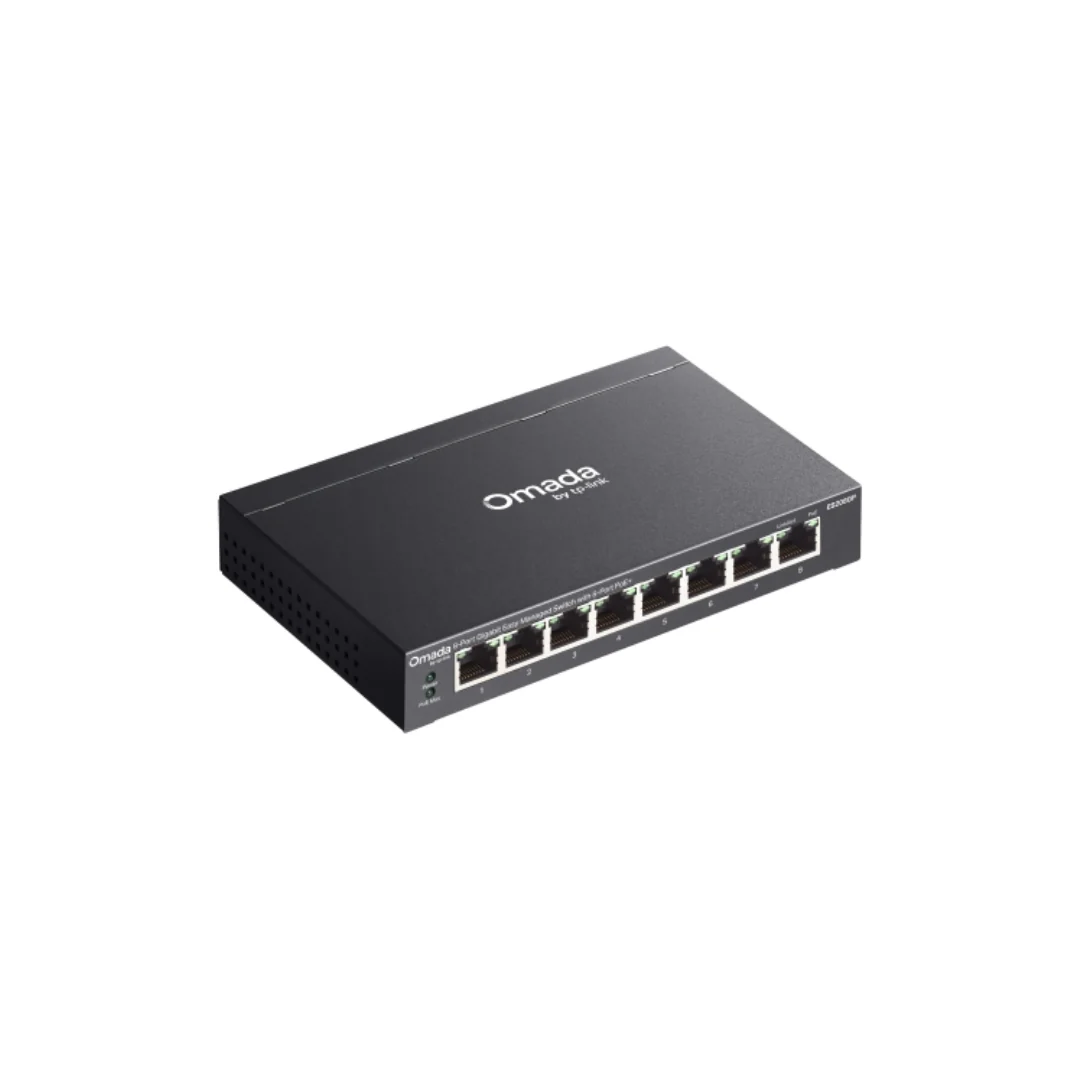 TP-Link ES208GP Omada 8-Port Gigabit Easy Managed Switch with 8-Port PoE+ - Image 4