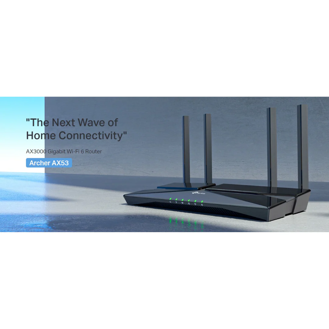 TPLink Archer AX53 AX3000 Dual-Band Gigabit WiFi-6 Router - Image 4