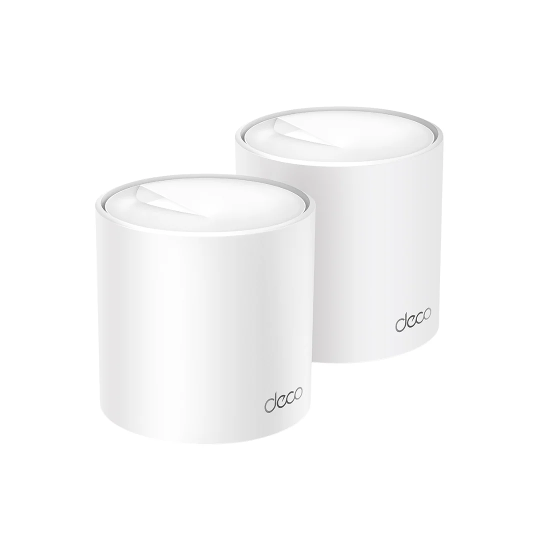 TPLink Deco X60 (2-Pack) AX5400 V3.20 Whole Home Mesh Wi-Fi 6 System