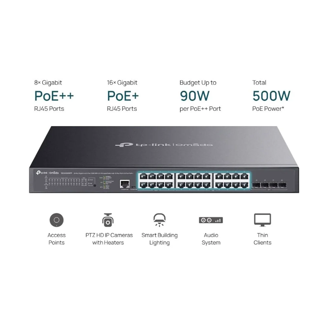 TPLink DS1024GE Omada 24-Port Gigabit Easy Smart Switch - Image 4