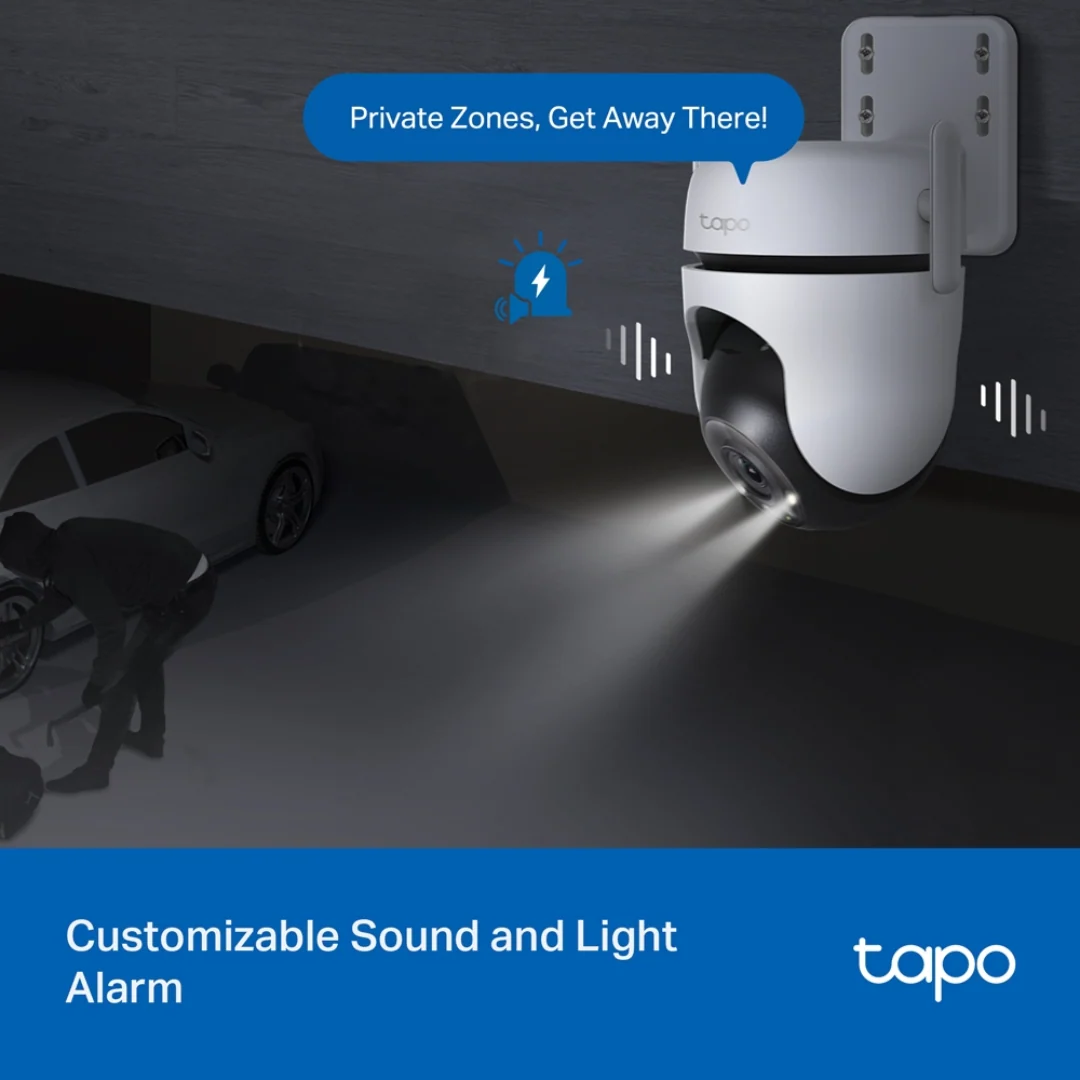 TPLink Tapo C520WS Outdoor Pan/Tilt Security Wi-Fi Camera - Image 3