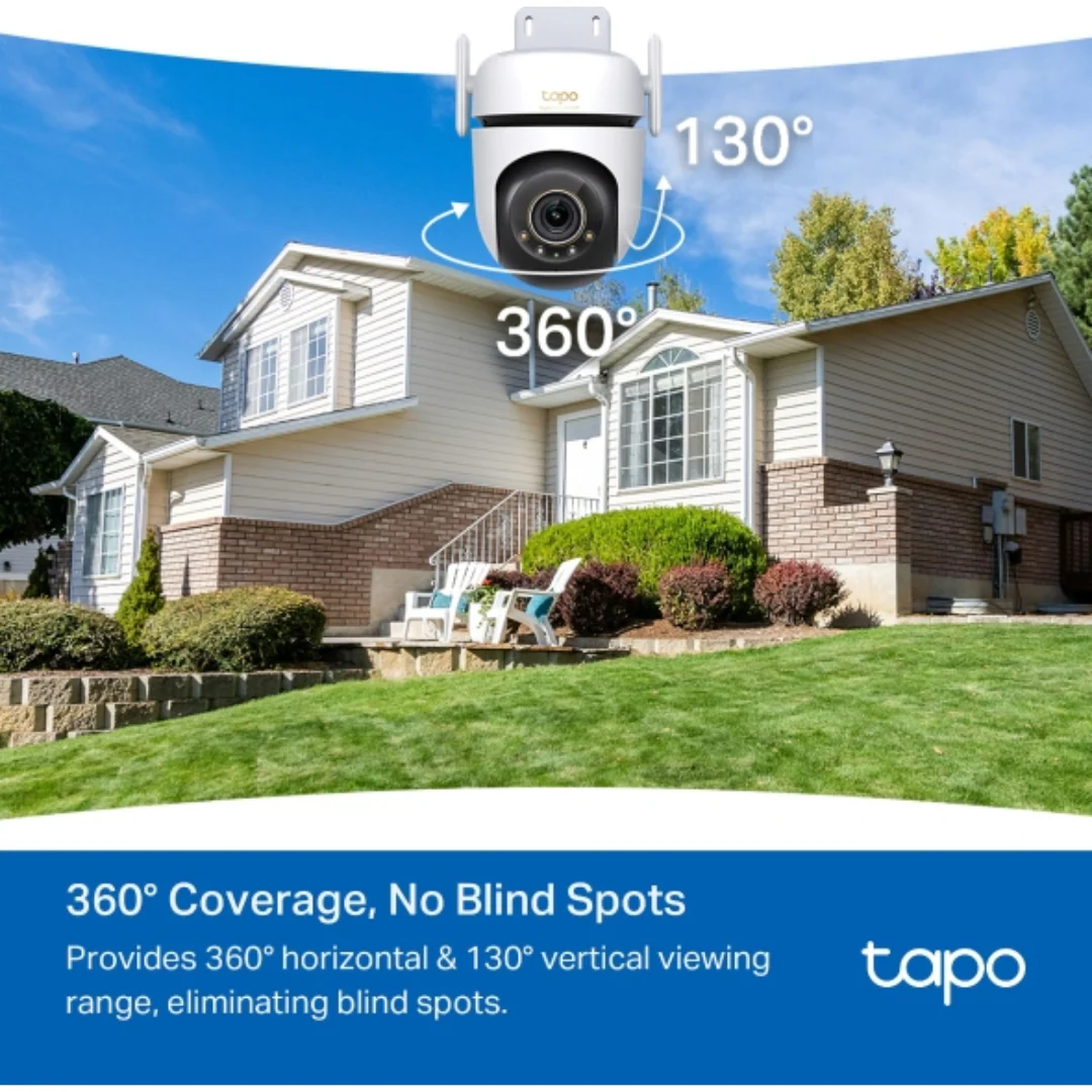 TPLink Tapo C530WS Outdoor Pan/Tilt Security Wi-Fi Camera - Image 4