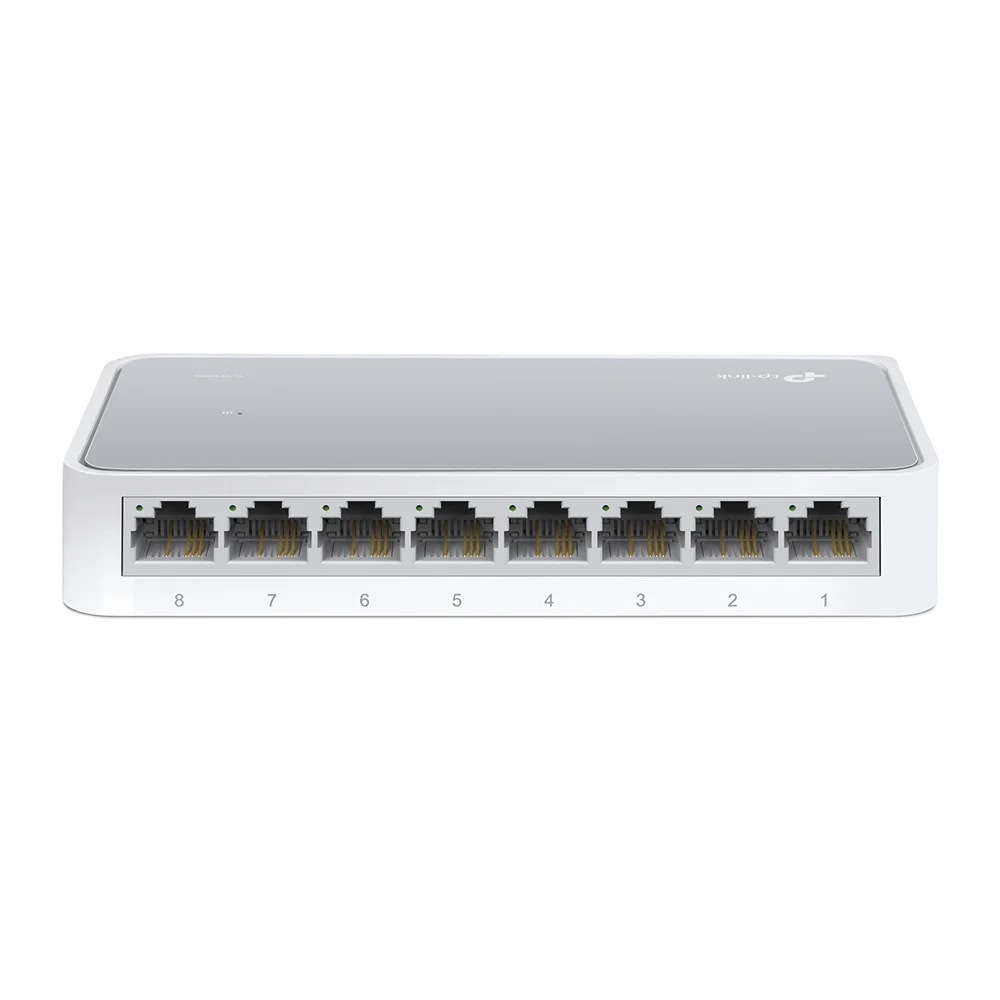 TPLink TL-SF1008D 8-Port 10/100Mbps Desktop Switch - Image 2