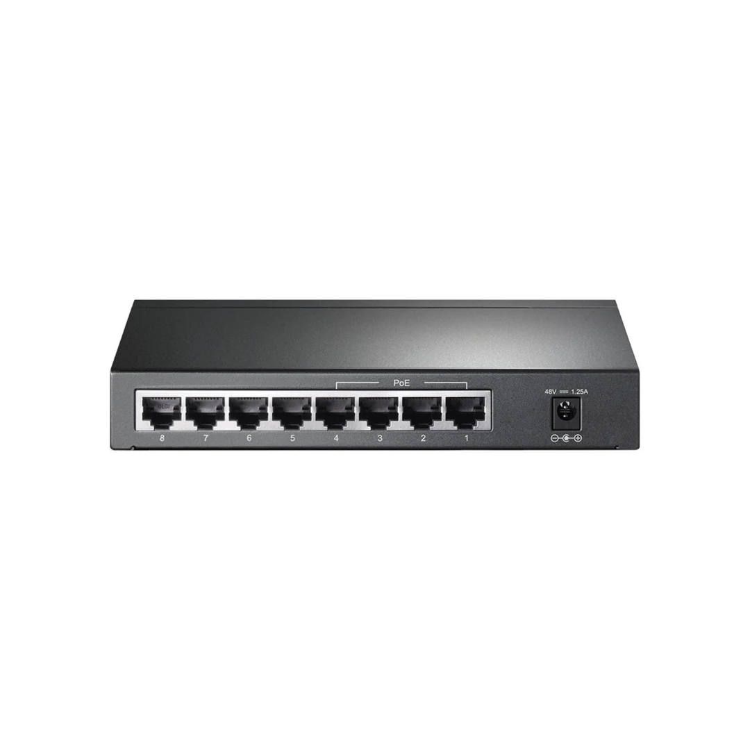 TPLink TL-SG1008P 8-Port Gigabit Desktop Switch with 4-Port PoE - Image 3
