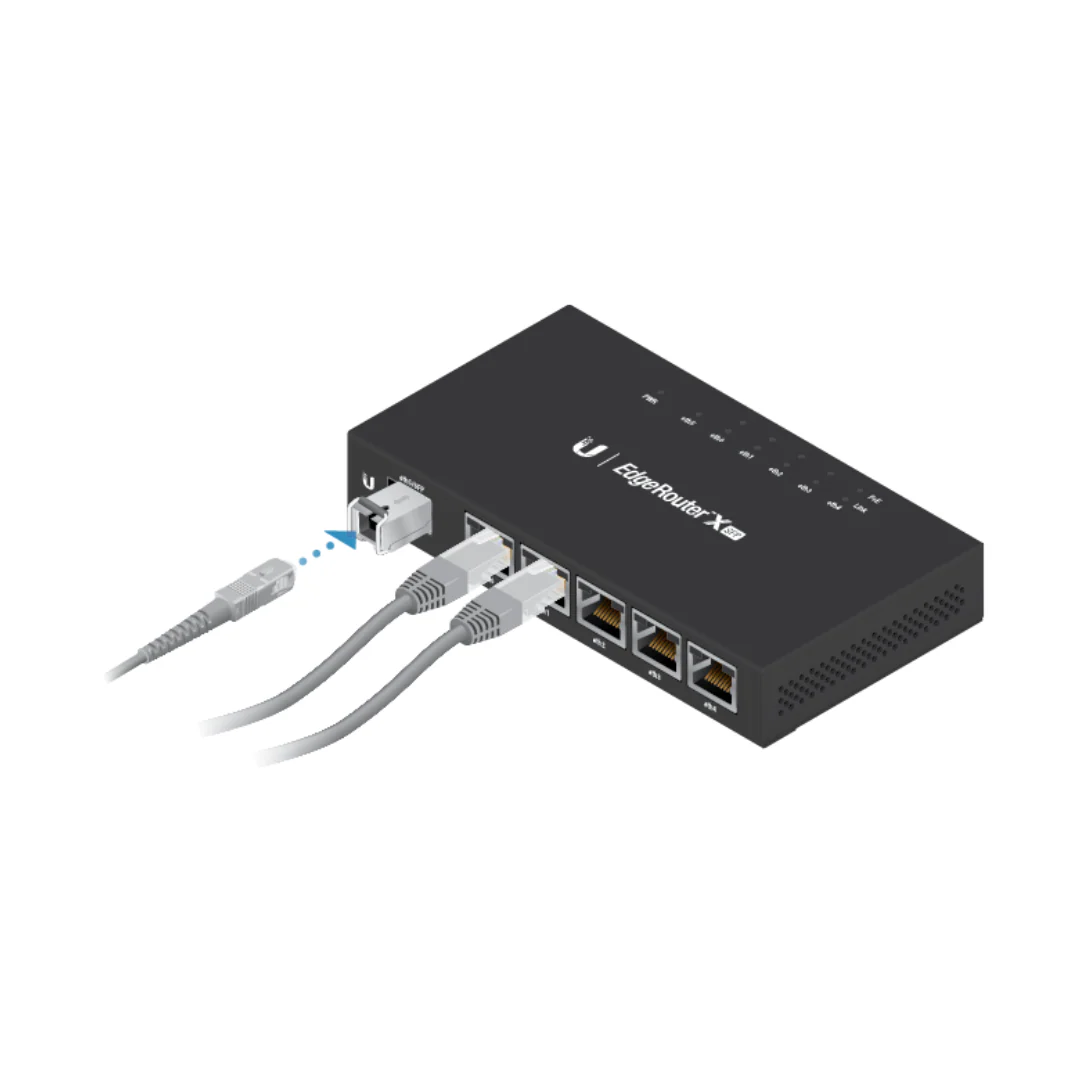 Ubiquiti ER-X-SFP EdgeRouter X SFP 5PoE+1SFP Port - Image 4