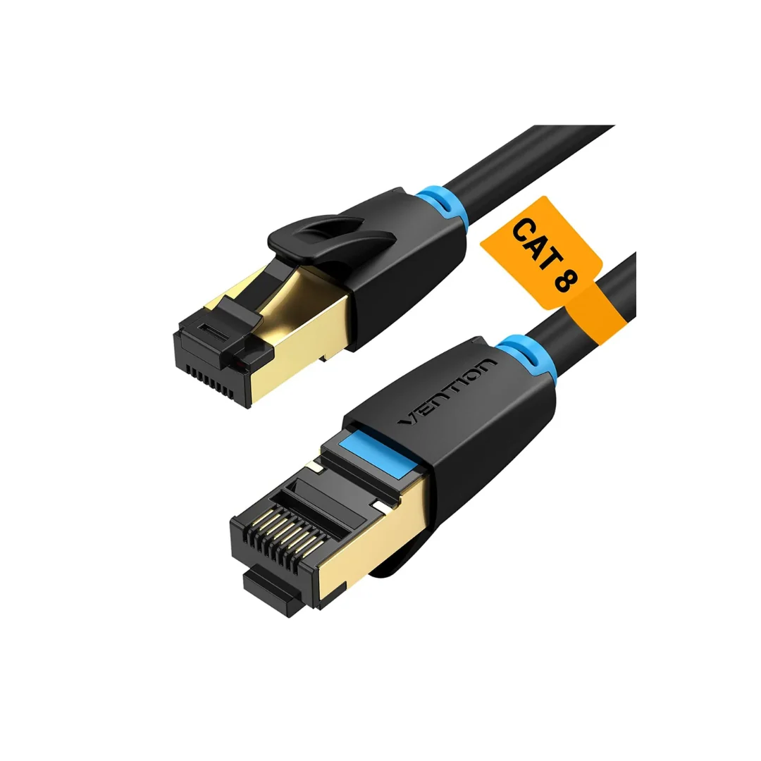Vention Cat 8 Ethernet Cable SFTP RJ45 40Gbps High Speed Lan Cable Wire for WiFi Router Computer Laptop TV Digital Printer Cat8 Internet Patch Cable IKABH / IKABI / IKABJ - Image 2