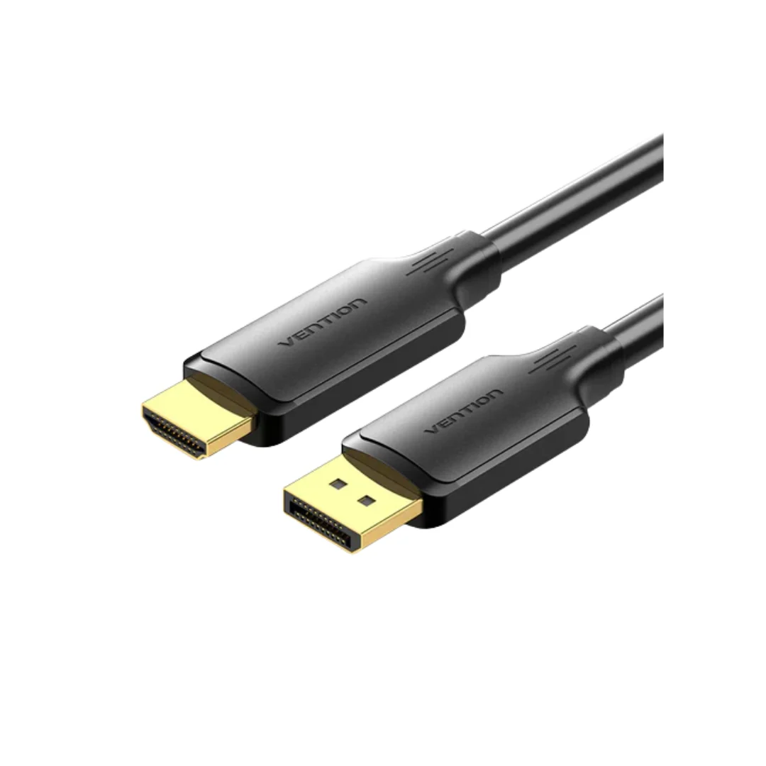 Vention DisplayPort Male to HDMI Male Cable 4K (3-Meters HFOBI | 5-Meters HFOBJ) - Image 3