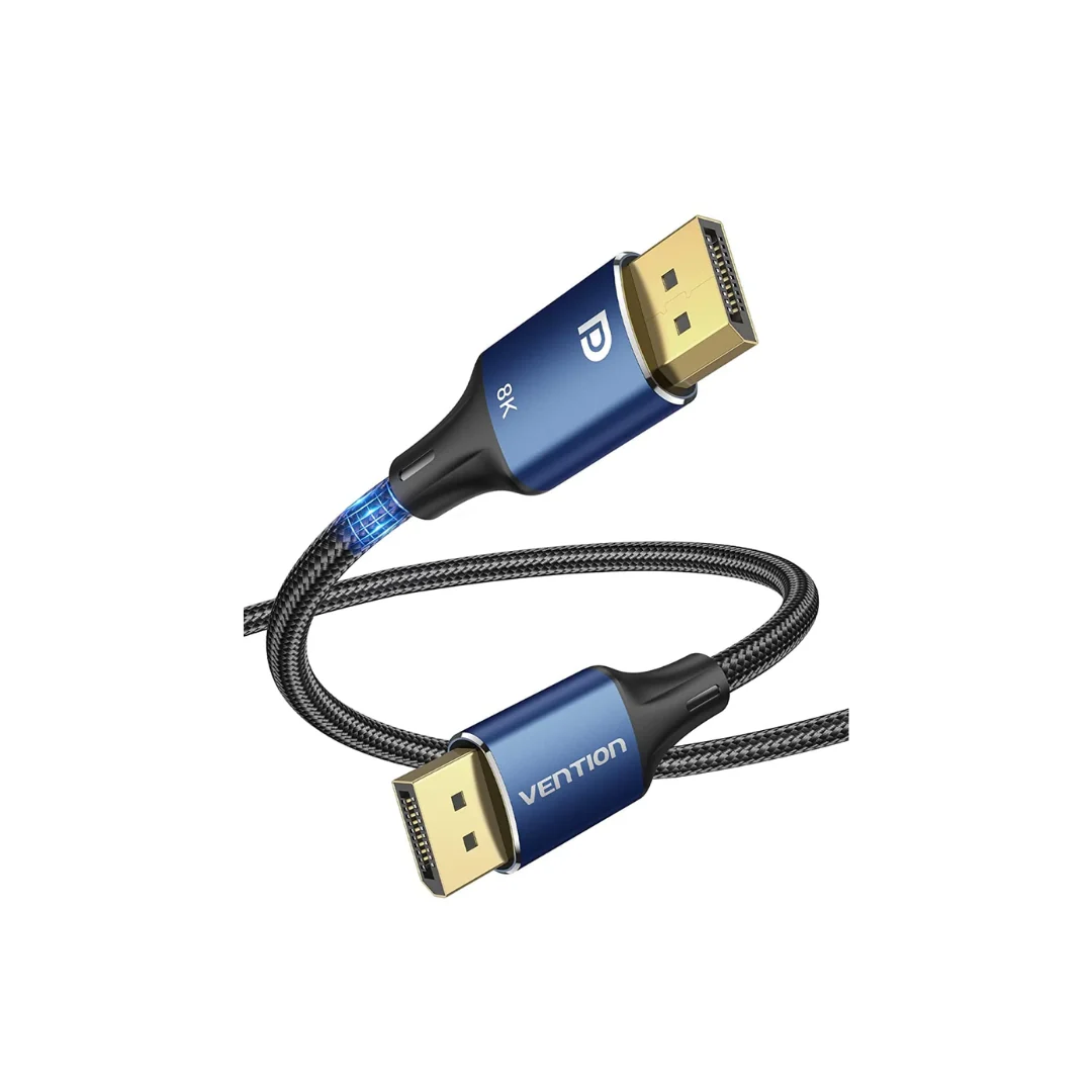 Vention DP Male to DP Male 8K@60Hz/4K@144Hz 2mts DP Male Cable HCELH - Image 3