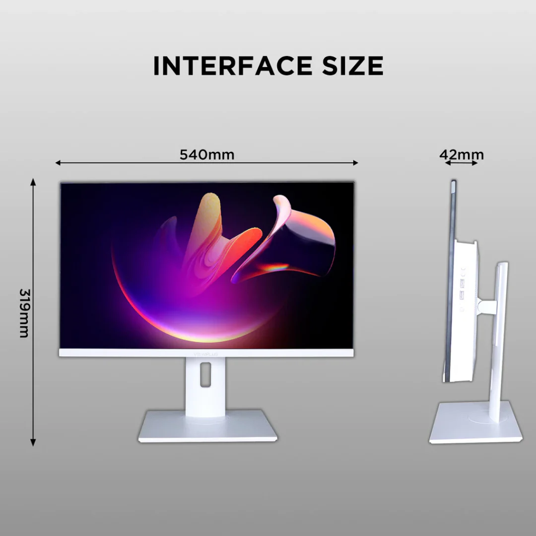 Viewplus AIZ-7840HS 24 inch All-in-One PC | AMD Ryzen 7 7840H | 16GB DDR5 RAM | 512GB M.2 SSD | White Desktop Computer - Image 4