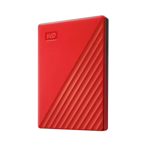 WD My Passport 1TB Portable RED WDBYGG0010BRD Hard Drive (Free Silicon Case)