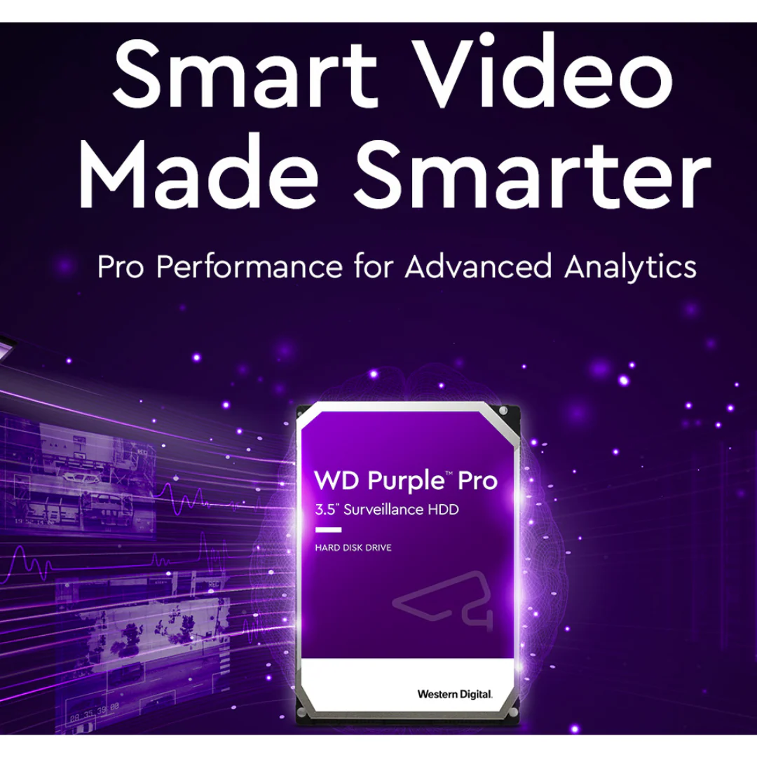 WD Purple Pro 10TB Surveillance 3.5" Hard Drive WD102PURP - Image 4