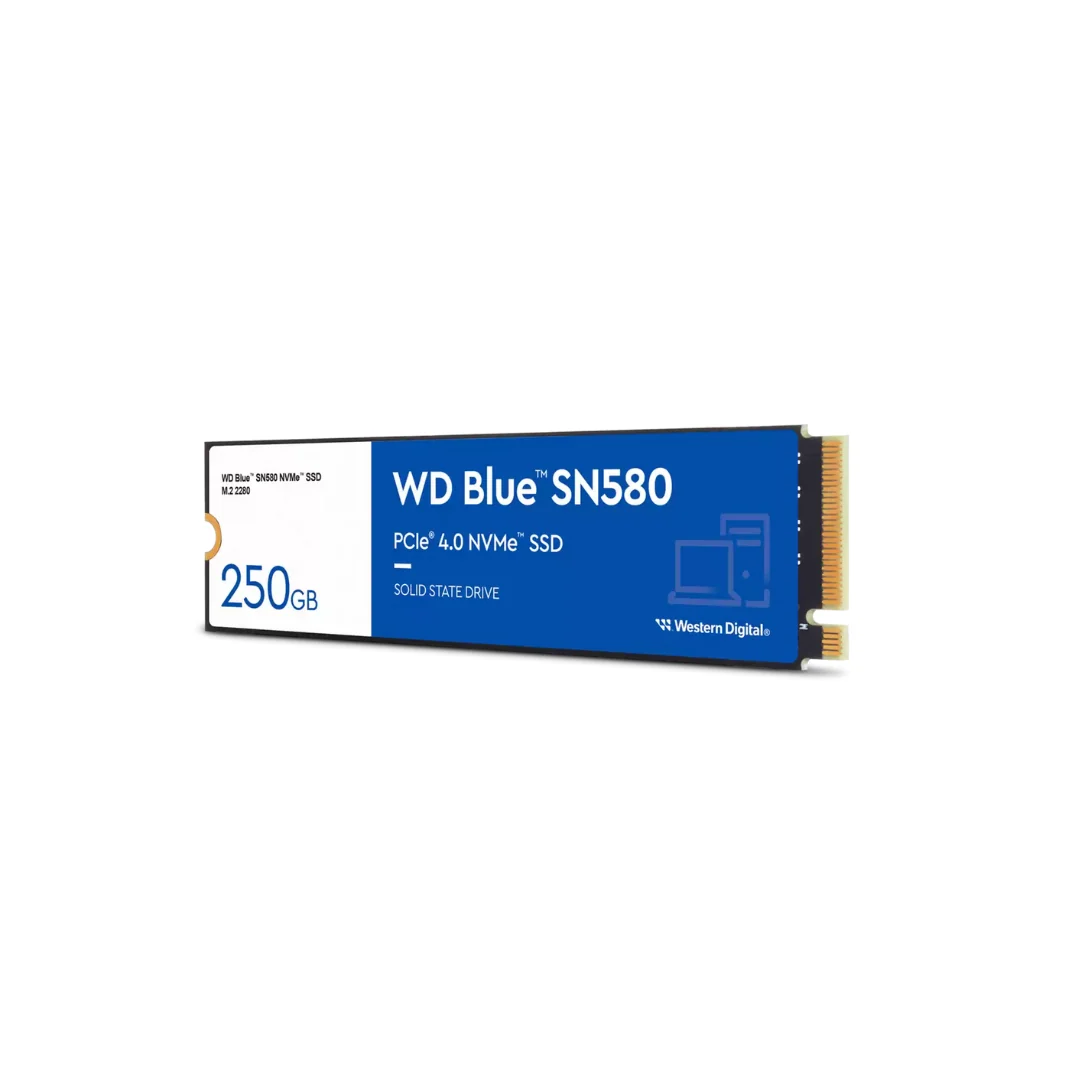 Western Digital M.2 Blue 250GB SN580 NVME SSD Gen4 WDS250G3B0E - Image 2