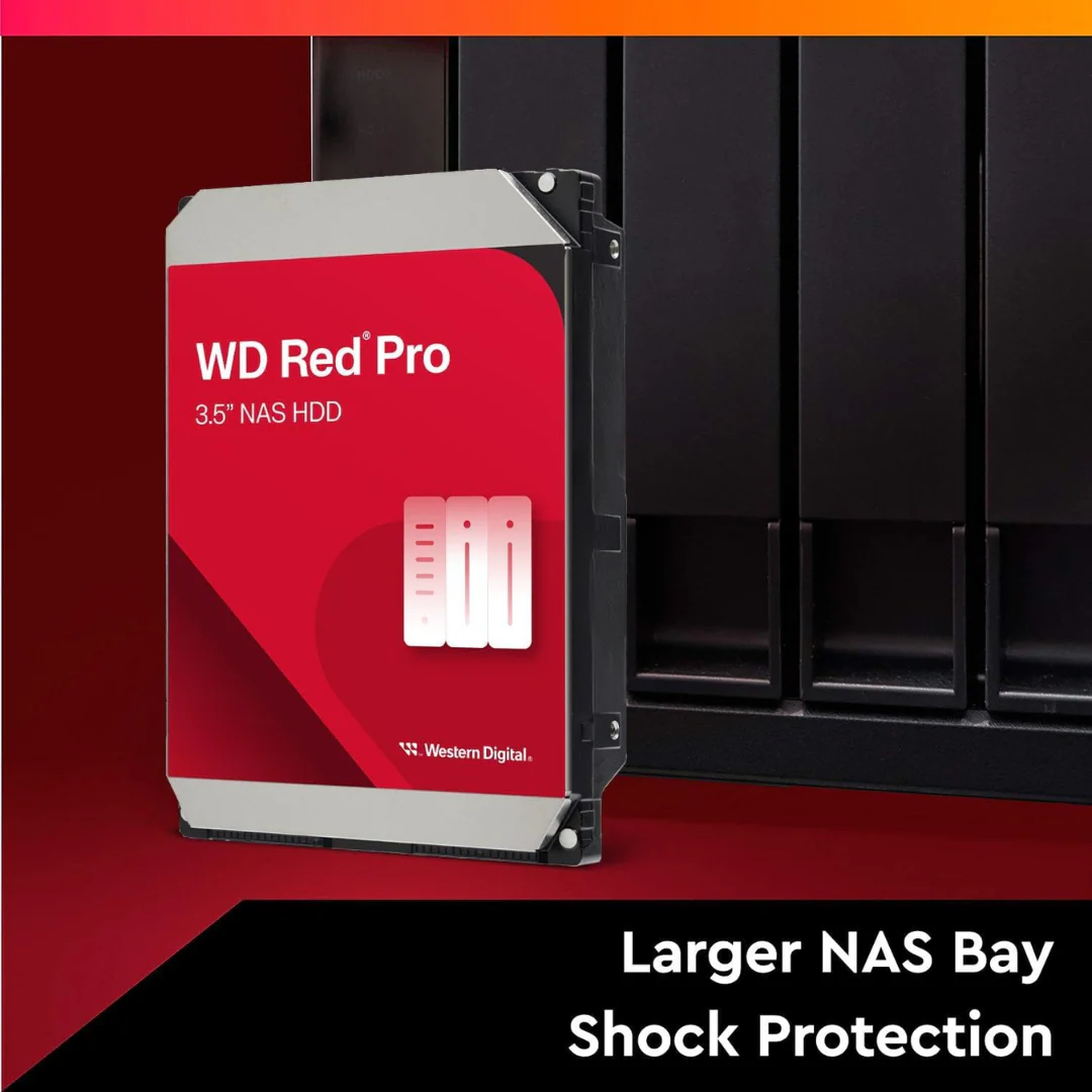 Western Digital RED Pro 14TB NAS HARD DRIVE 3.5 WD142KFGX - Image 3