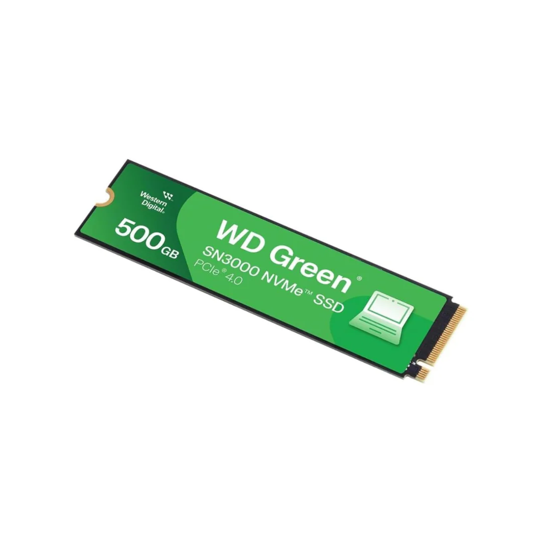 Western Digital WD M.2 Green 500GB SN3000 NVMe PCIe4 WDS500G4G0E - Image 2