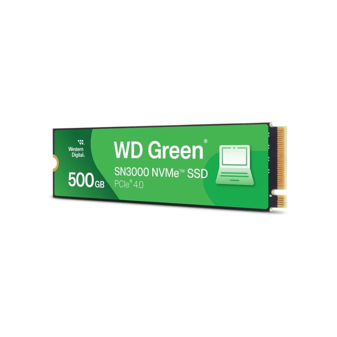Western Digital WD M.2 Green 500GB SN3000 NVMe PCIe4 WDS500G4G0E - Image 3