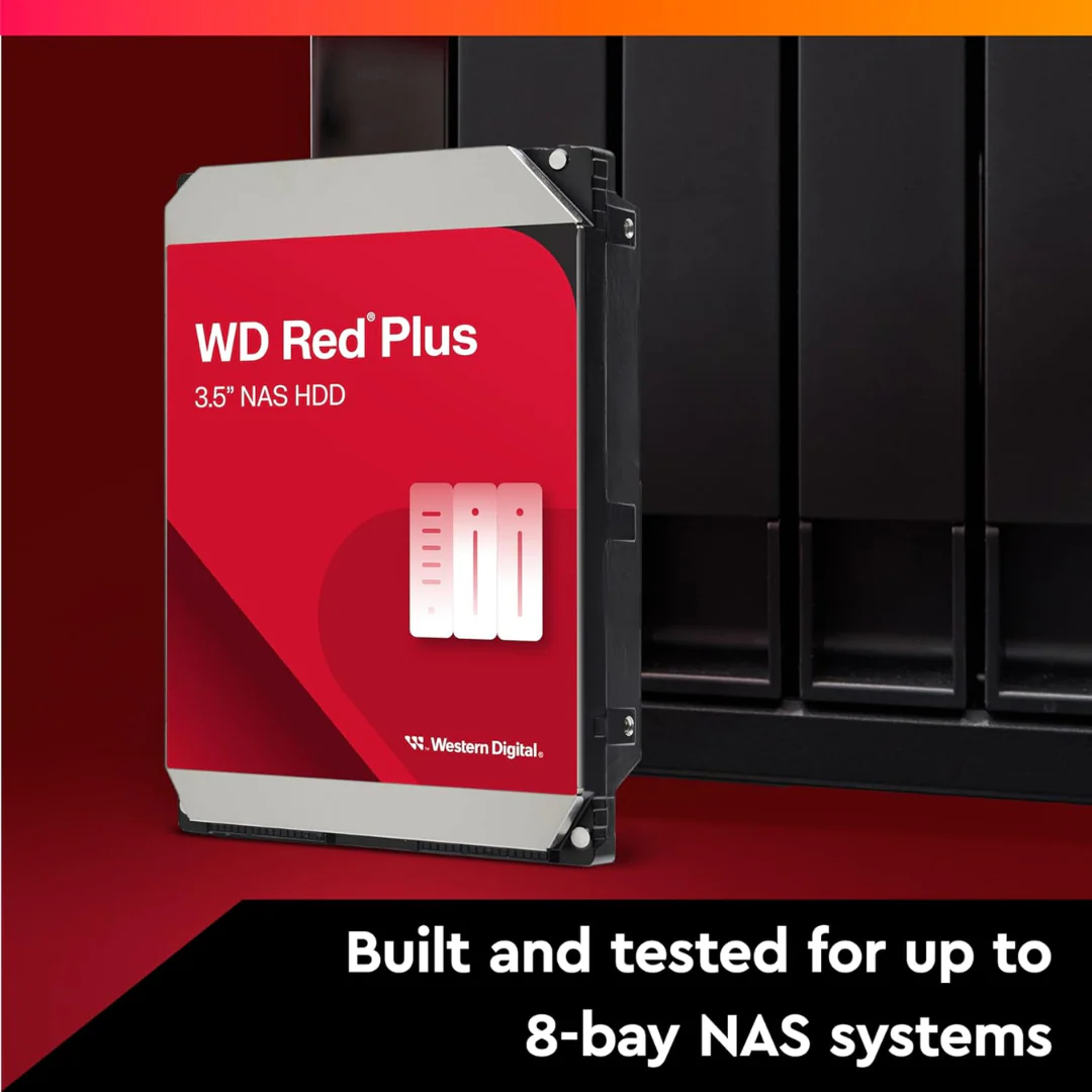 Western Digital WD Red Plus 10TB WD101EFGX NAS Hard Drive 3.5" - Image 4