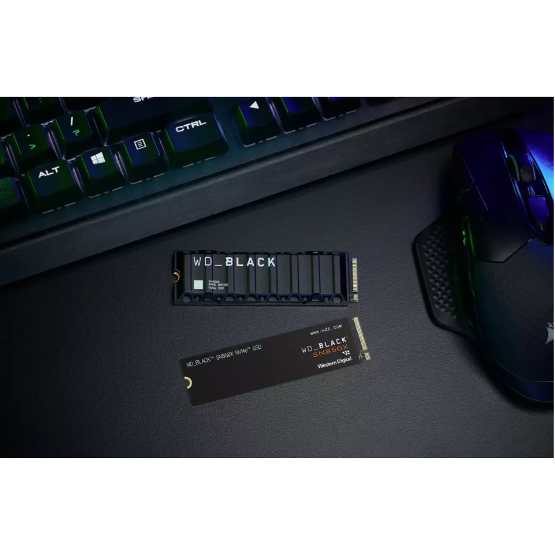 Western Digital WD SSD Black 1TB SN850X NVMe Gen4 PCIe M.2 2280 WDS100T2X0E - Image 3