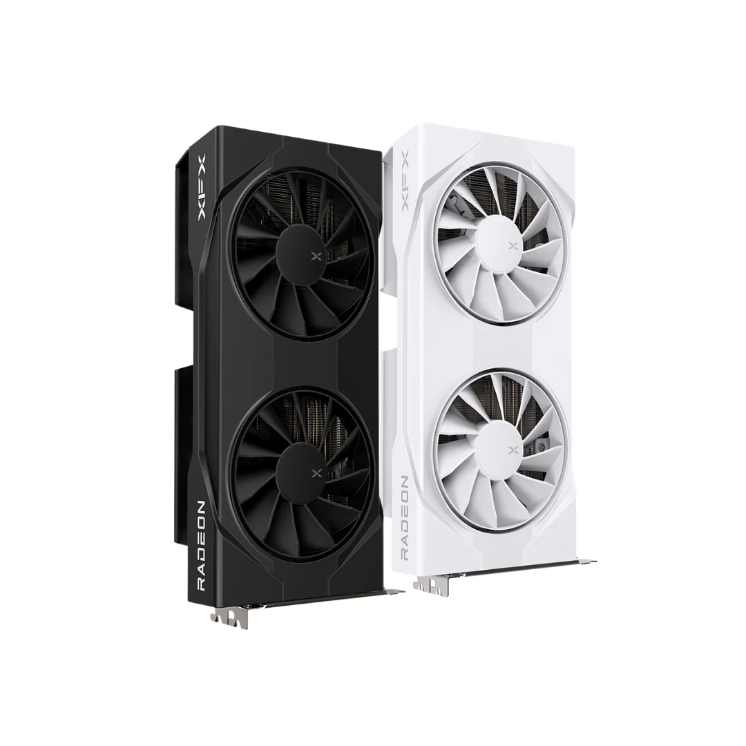 XFX Swift RX 9060 XT Pro Gaming OC 16GB Dual GDDR6 (Black RX-96TSW16BQ | White RX-96TSW16WQ) Graphics Card - Image 3