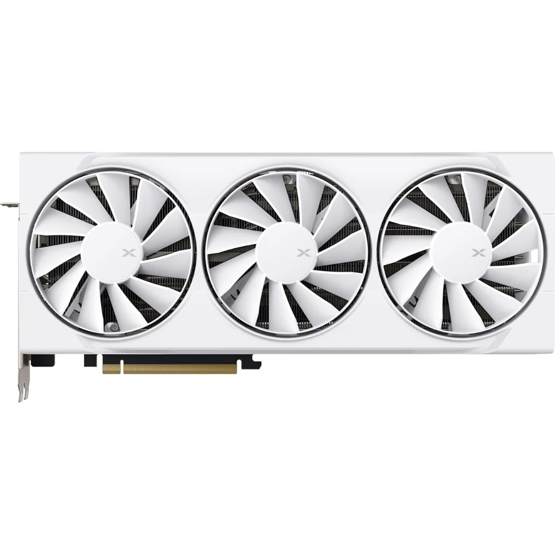 XFX Swift RX 9070 XT Pro Gaming 16GB Triple Fan White GDDR6 RX-97TSWF3W9 Graphics Card - Image 2