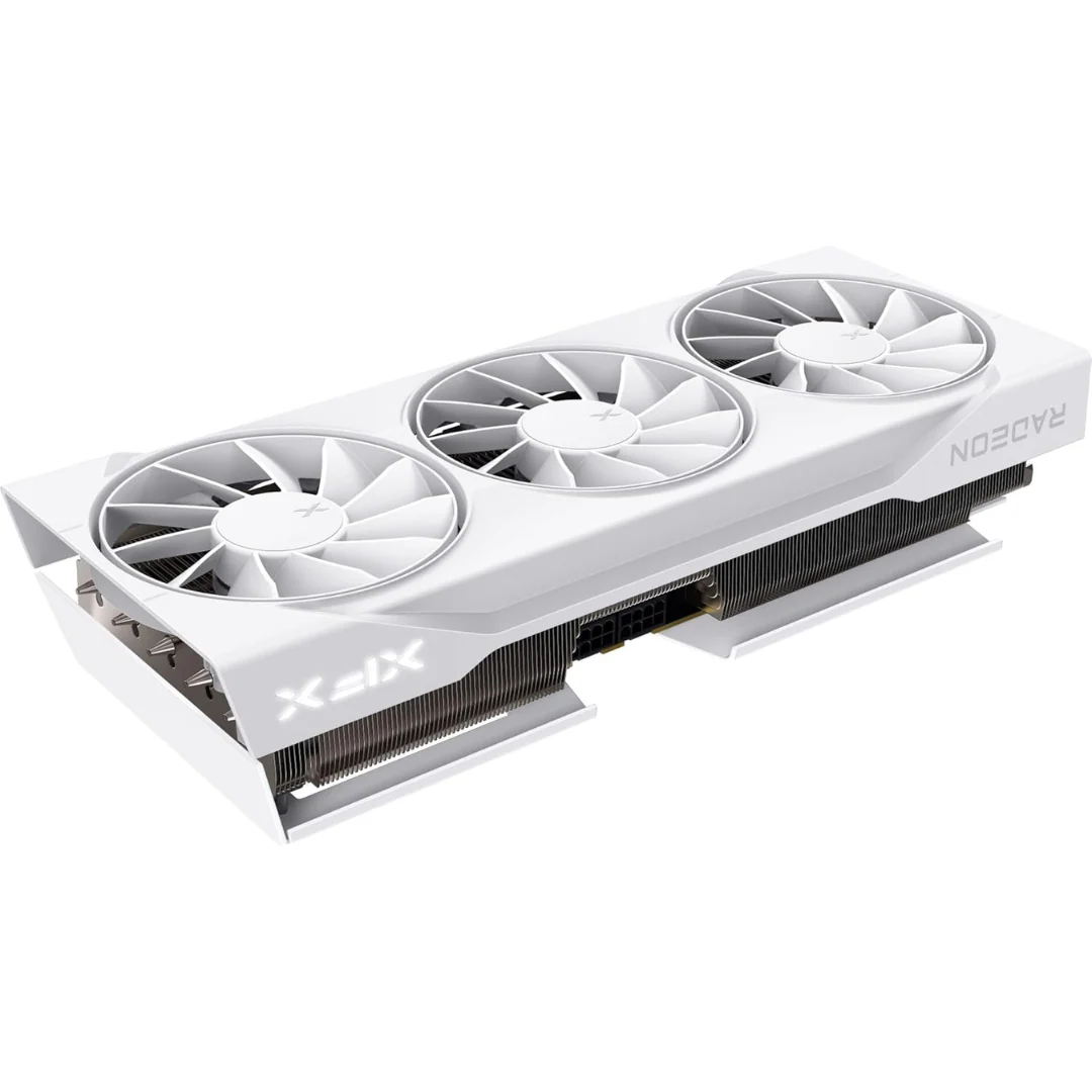 XFX Swift RX 9070 XT Pro Gaming 16GB Triple Fan White GDDR6 RX-97TSWF3W9 Graphics Card - Image 3