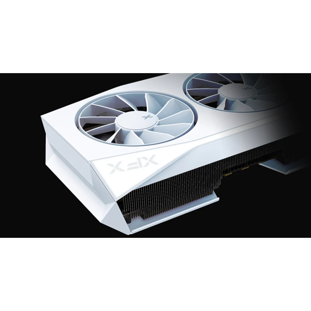 XFX Swift RX 9070 XT Pro Gaming 16GB Triple Fan White GDDR6 RX-97TSWF3W9 Graphics Card - Image 4