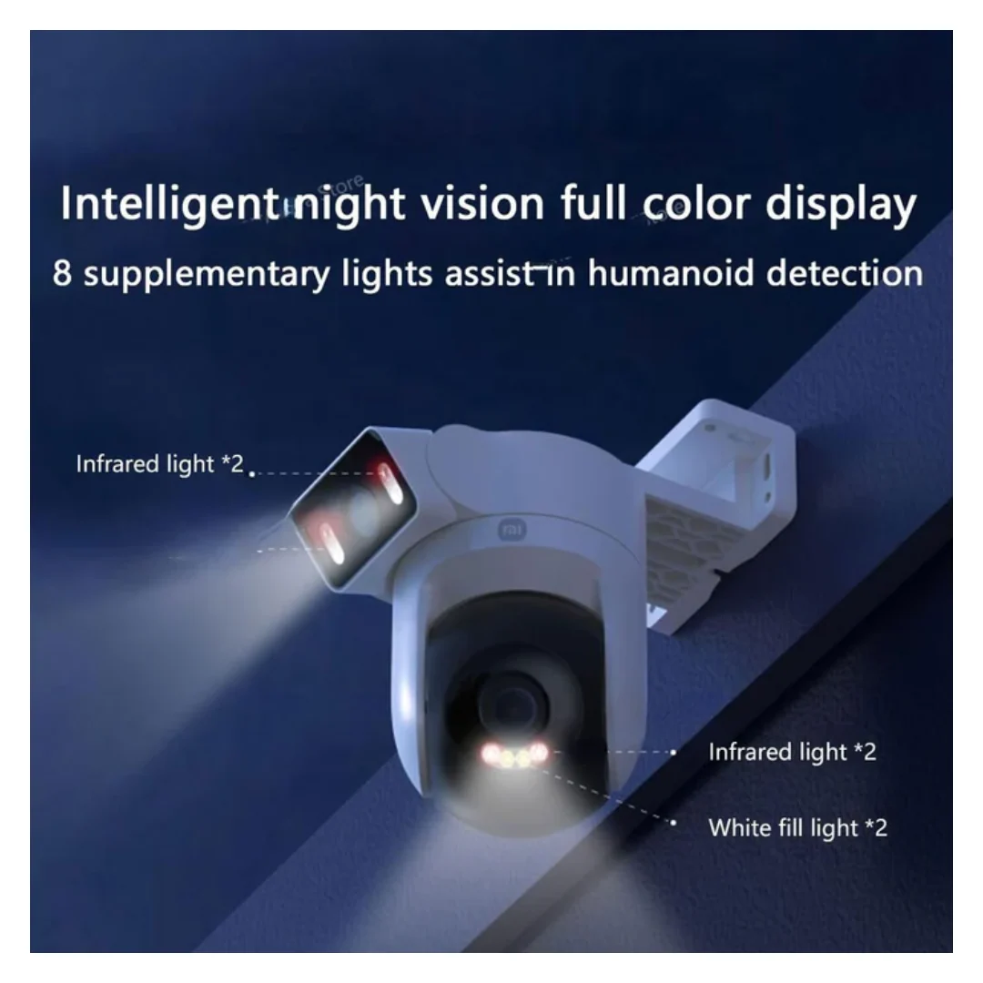Xiaomi Outdoor Camera CW500 Dual 2.5K ultra-HD 4mp dual-band Wi-Fi 6 - Image 4